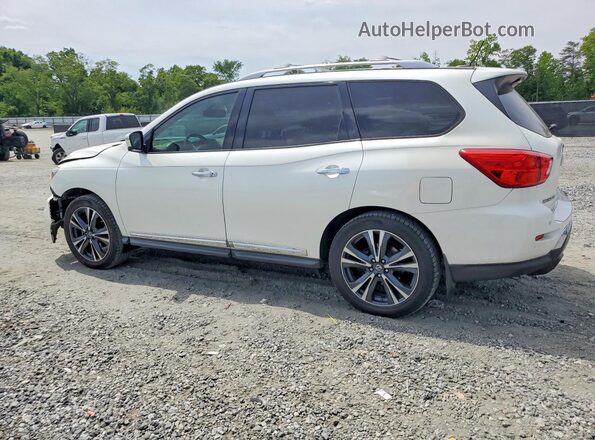 5N1DR2MN5HC681366 2017 NISSAN PATHFINDER White Trasero izquierdo