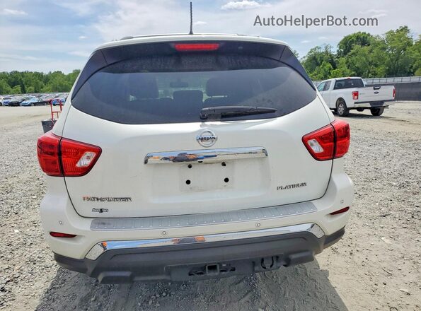 5N1DR2MN5HC681366 2017 NISSAN PATHFINDER White Vista trasera