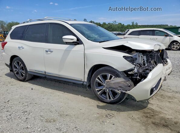5N1DR2MN5HC681366 2017 NISSAN PATHFINDER White Delantero derecho
