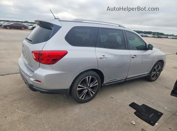 5N1DR2MN5HC698247 2017 NISSAN PATHFINDER Silver Задня права чверть
