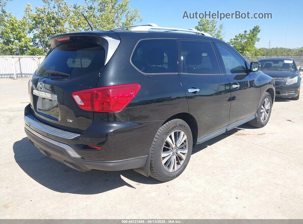 5N1DR2MN5JC665710 2018 NISSAN PATHFINDER Black Tył prawy