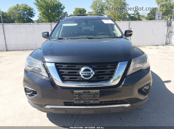 5N1DR2MN5JC665710 2018 NISSAN PATHFINDER Black Widok zestawu wskaźników