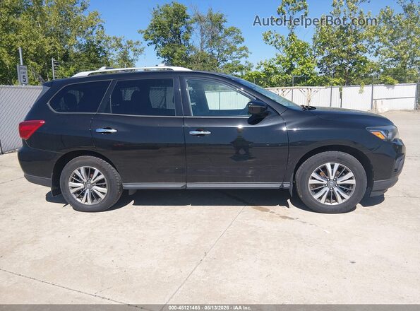 5N1DR2MN5JC665710 2018 NISSAN PATHFINDER Black Widok wnętrza z tyłu