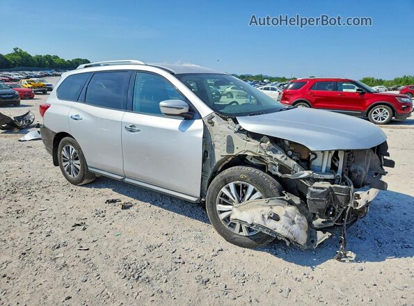 5N1DR2MN5KC596695 2019 NISSAN PATHFINDER Серебряный Передняя правая четверть