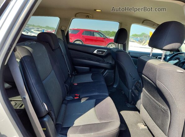 5N1DR2MN5KC596695 2019 NISSAN PATHFINDER Серебряный Вид задней части салона