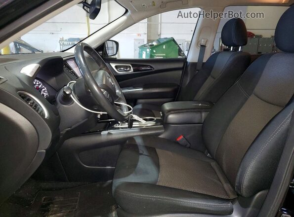5N1DR2MN5KC609199 2019 NISSAN PATHFINDER Черный Вид салона спереди