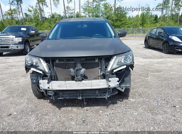 5N1DR2MN5KC618713 2019 NISSAN PATHFINDER Серый Вид спереди