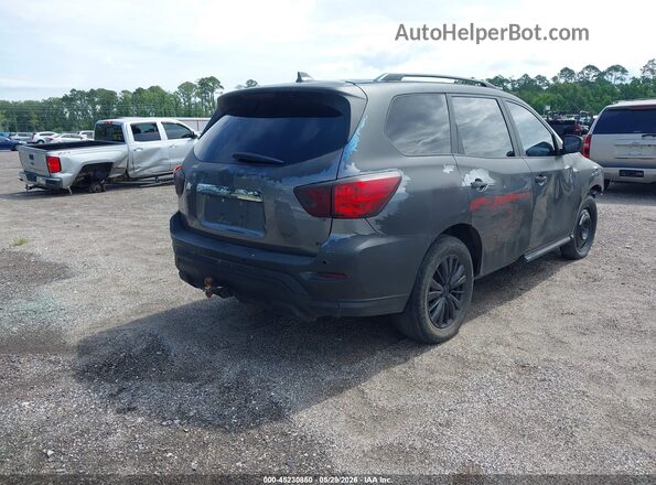 5N1DR2MN5KC618713 2019 NISSAN PATHFINDER Серый Задняя правая четверть