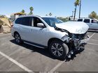 2018 Nissan Pathfinder Sv Silver vin: 5N1DR2MN6JC625975