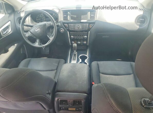 5N1DR2MN7HC674774 2017 NISSAN PATHFINDER Белый Вид панели приборов