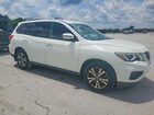 2017 Nissan Pathfinder S Белый vin: 5N1DR2MN7HC674774