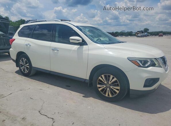 5N1DR2MN7HC674774 2017 NISSAN PATHFINDER Белый Передняя правая четверть