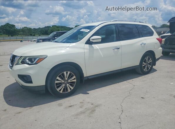 5N1DR2MN7HC674774 2017 NISSAN PATHFINDER Белый Передняя левая четверть