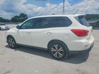 2017 Nissan Pathfinder S Белый vin: 5N1DR2MN7HC674774