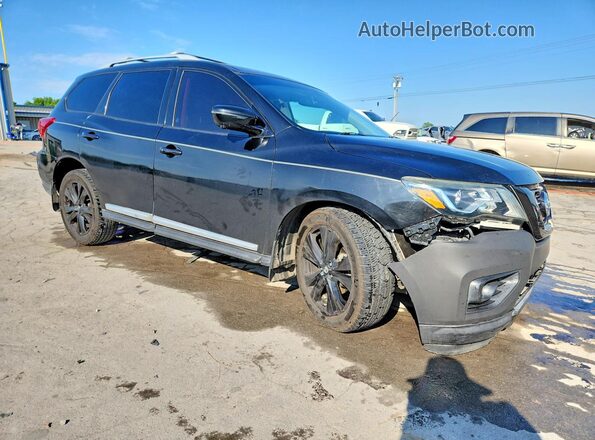 5N1DR2MN7HC693325 2017 NISSAN PATHFINDER Черный Передняя правая четверть