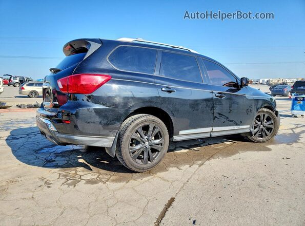 5N1DR2MN7HC693325 2017 NISSAN PATHFINDER Черный Задняя правая четверть
