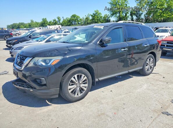 5N1DR2MN7HC903907 2017 NISSAN PATHFINDER Черный Передняя левая четверть