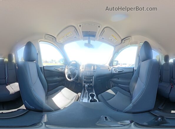 5N1DR2MN7HC903907 2017 NISSAN PATHFINDER Черный Панорамный вид салона 360°