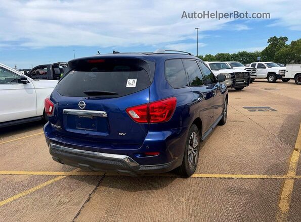5N1DR2MN7JC606688 2018 NISSAN PATHFINDER Blue წინა მარჯვენა