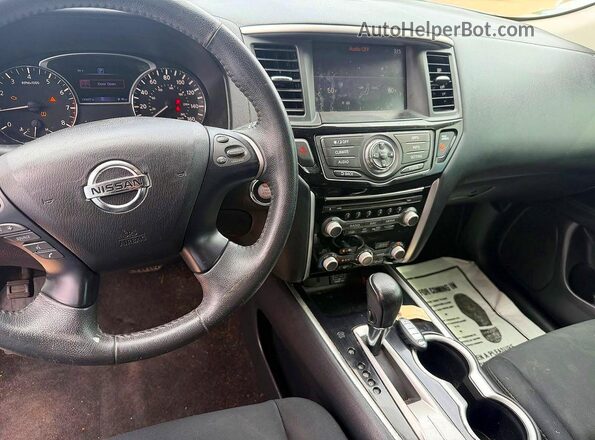 5N1DR2MN7JC606688 2018 NISSAN PATHFINDER Blue უკანა სალონის ხედი