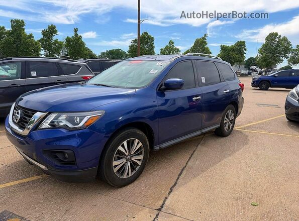 5N1DR2MN7JC606688 2018 NISSAN PATHFINDER Blue უკანა მარცხენა