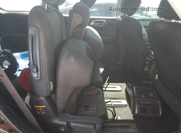 5N1DR2MN7JC666776 2018 NISSAN PATHFINDER Черный Вид задних сидений