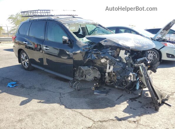 5N1DR2MN7JC666776 2018 NISSAN PATHFINDER Черный Передняя правая четверть