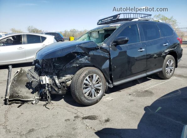 5N1DR2MN7JC666776 2018 NISSAN PATHFINDER Черный Передняя левая четверть