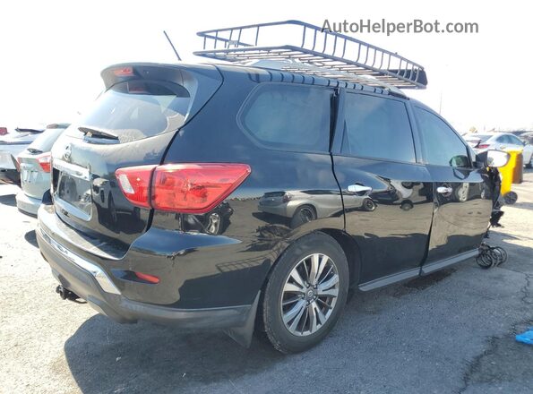 5N1DR2MN7JC666776 2018 NISSAN PATHFINDER Черный Задняя правая четверть