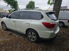 2018 Nissan Pathfinder Sv Белый vin: 5N1DR2MN7JC673968