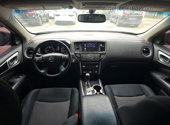 5N1DR2MN7JC673968 2018 NISSAN PATHFINDER Белый Вид щитка приборов