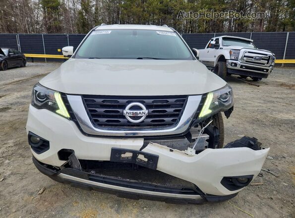 5N1DR2MN7KC603758 2019 NISSAN PATHFINDER White წინა ხედი