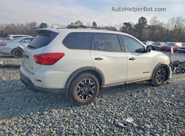 5N1DR2MN7KC612766 2019 NISSAN PATHFINDER White Trasero derecho
