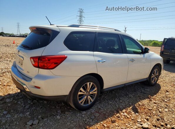 5N1DR2MN8HC626491 2017 NISSAN PATHFINDER Белый Задняя правая четверть