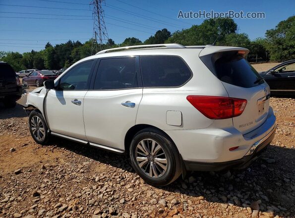 5N1DR2MN8HC626491 2017 NISSAN PATHFINDER Белый Задняя левая четверть