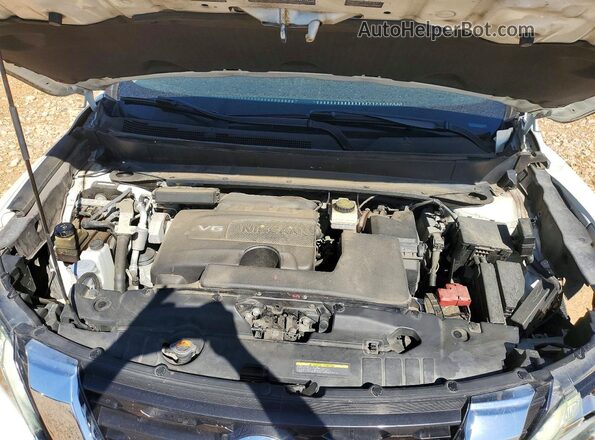 5N1DR2MN8HC626491 2017 NISSAN PATHFINDER Белый Вид подкапотного пространства