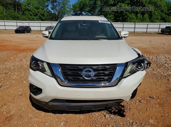 5N1DR2MN8HC626491 2017 NISSAN PATHFINDER Белый Вид спереди