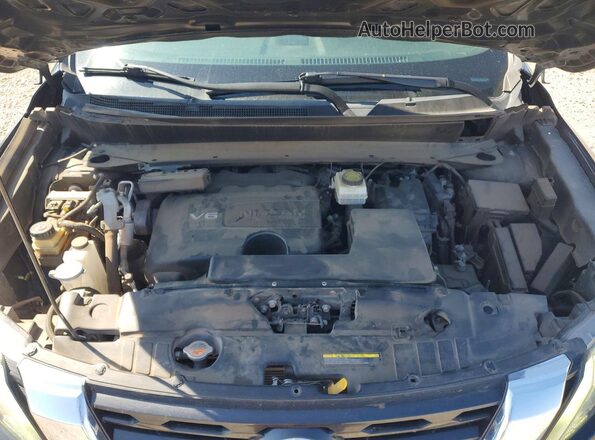 5N1DR2MN8HC906220 2017 NISSAN PATHFINDER Black Vista del compartimento del motor