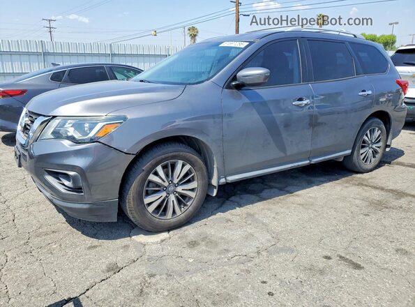 5N1DR2MN8HC913863 2017 NISSAN PATHFINDER Gray Vista tres cuartos delantera izquierda
