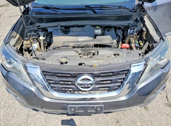 5N1DR2MN8HC913863 2017 NISSAN PATHFINDER Gray Vista del compartimento del motor