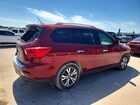 2018 Nissan Pathfinder Sl Red vin: 5N1DR2MN8JC613682