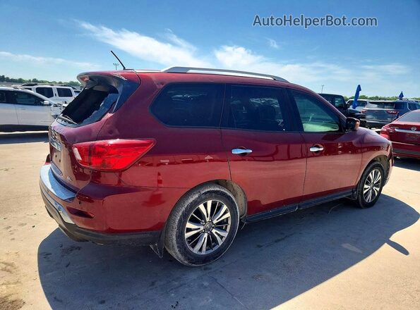 5N1DR2MN8JC613682 2018 NISSAN PATHFINDER Red Հետևի աջ
