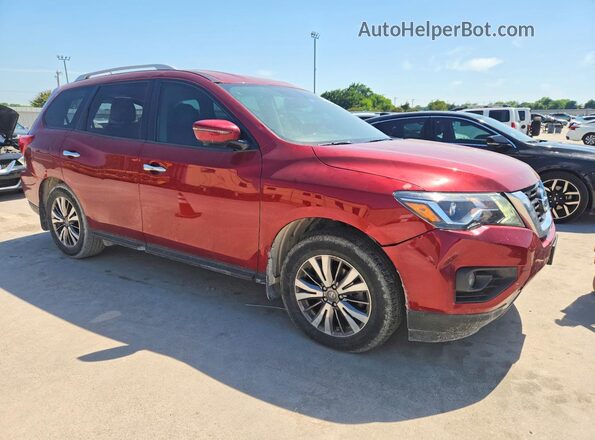 5N1DR2MN8JC613682 2018 NISSAN PATHFINDER Red Առջևի աջ