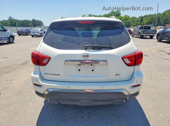 5N1DR2MN8KC615076 2019 NISSAN PATHFINDER White Rear view