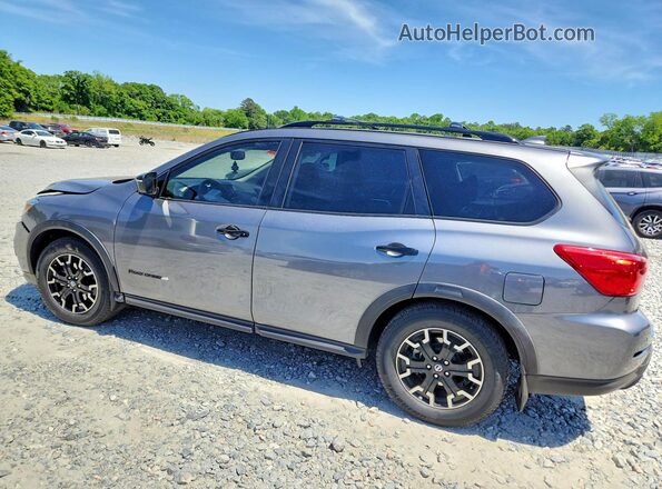 5N1DR2MN8KC625400 2019 NISSAN PATHFINDER Серый Задняя левая четверть