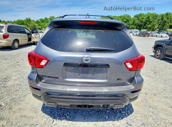 5N1DR2MN8KC625400 2019 NISSAN PATHFINDER Серый Вид сзади