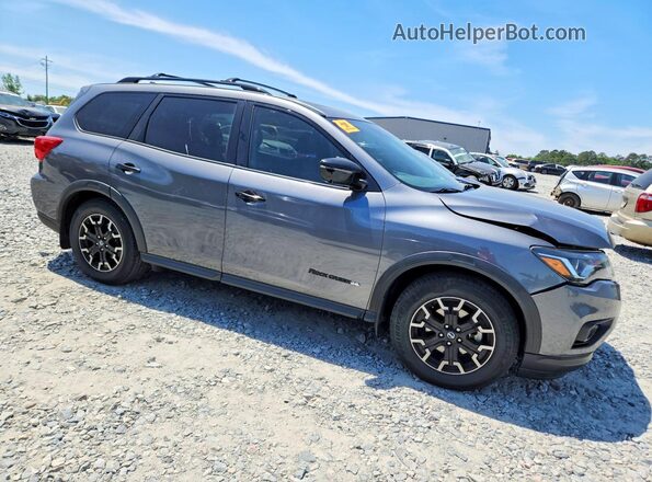 5N1DR2MN8KC625400 2019 NISSAN PATHFINDER Серый Передняя правая четверть