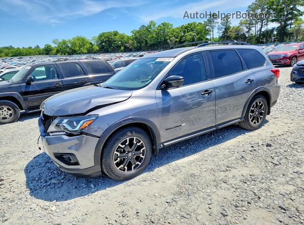 5N1DR2MN8KC625400 2019 NISSAN PATHFINDER Серый Передняя левая четверть