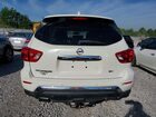 2019 Nissan Pathfinder Sv White vin: 5N1DR2MN8KC638289