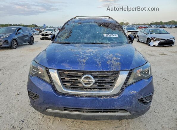 5N1DR2MN9HC689891 2017 NISSAN PATHFINDER Синий Вид спереди
